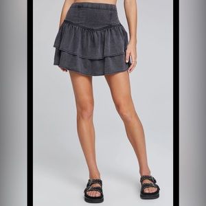 Saltwater luxe western style skirt